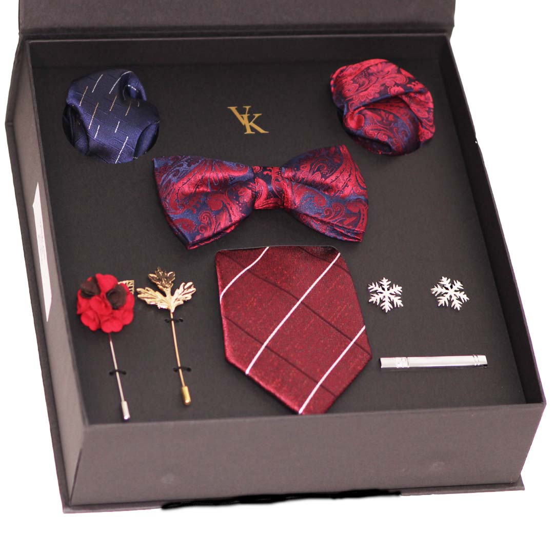 Luxe Gift Tie Set For Men D8 image 0