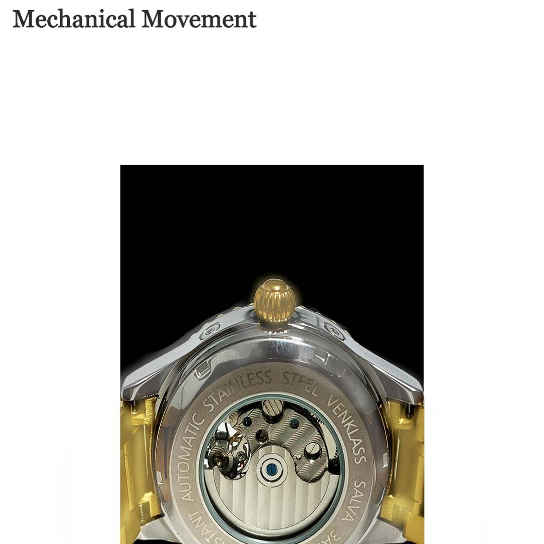 Automatic Watch Set Venklass Gold/Silver image 2