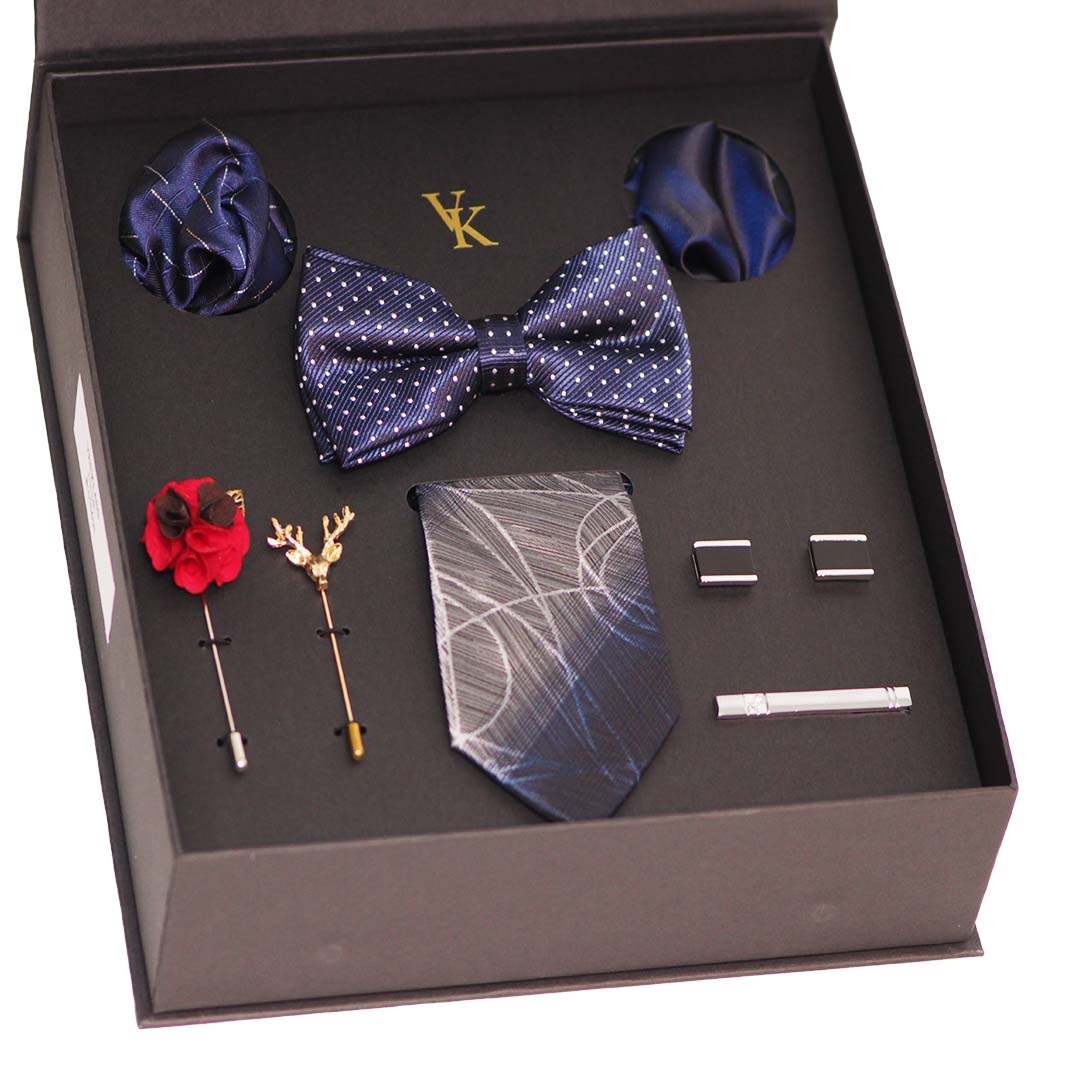 Luxe Gift Tie Set For Men D16 image 0