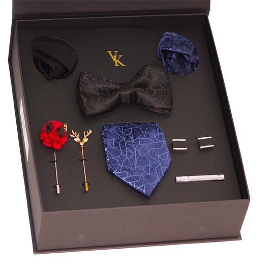 Luxe Gift Tie Set For Men D12 image 0