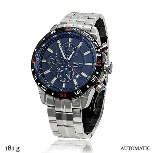 Luxury Auto Watch Vk Silver/Black image 0